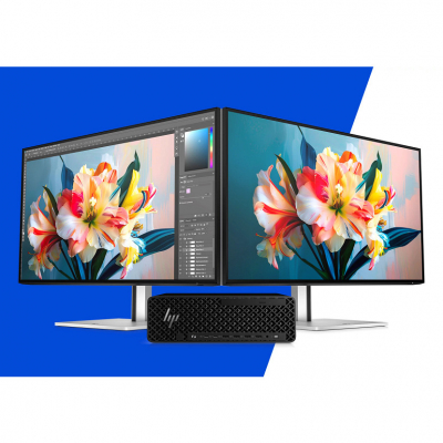 Z2 SFF G1i Workstation Desktop PC Wolf Pro Security Edition Intel Core Ultra 7 265 48 GB DDR5-SDRAM NVIDIA RTX A400 Windows 11 Pro Puesto de trabajo AI Workstation, AI PC