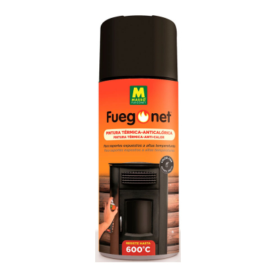 Pintura anticalórica negra 400ml