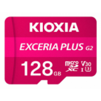 MICRO SD KIOXIA 128GB EXCERIA PLUS G2 UHS-I C10 CON ADAPTADOR