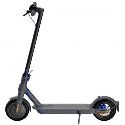 Patinete electrico xiaomi mi electric scooter 3 - 600w - neumaticos 8.5pulgadas - 25km - h - autonomia 30km - bateria 7650mah - negro
