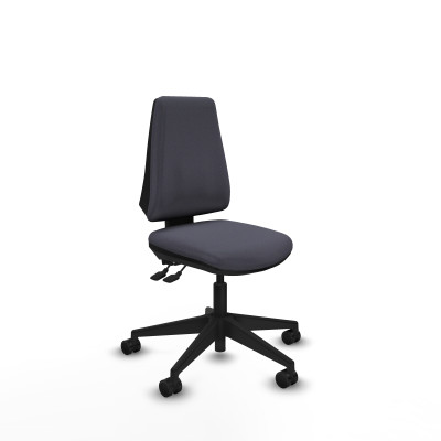 Elche AS bali gris oscuro base piramidal ruedas nailon 65mm