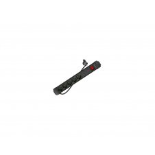 Lanberg SP1-05F-0150-BK base múltiple 1,5 m 5 salidas AC Interior Negro