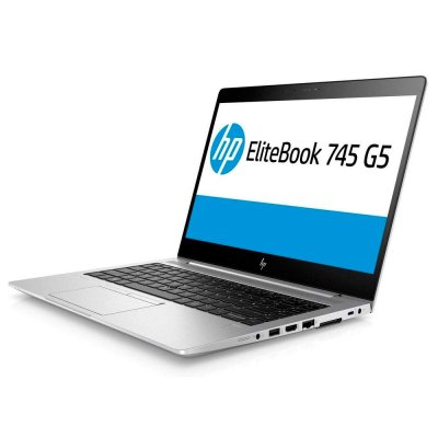 Portátil Reacondicionado HP Elitebook 745 G5 14\/ AMD Ryzen 5 PRO 2500U / 16Gb/ 256Gb SSD / Windows 11 Pro / Teclado español / Grado A- Fuga de luz en pantalla