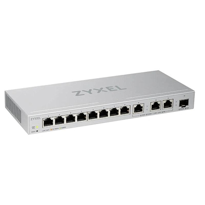 Switch 12 puertos zyxel xgs1250 - 12 8xgb 100 - 1000 multigigabit