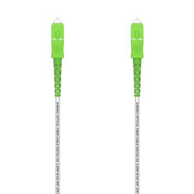 Cable de Fibra Óptica G657A2 3.0 Aisens A152-0500/ LSZH/ 20m/ Blanco