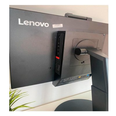 Ordenador combo reacondicionado pc mini lenovo m710q - i5 - 6th - 8gb - 256gb ssd - windows 10 pro + monitor reacondicionado 22 pulgadas - negro - caja original