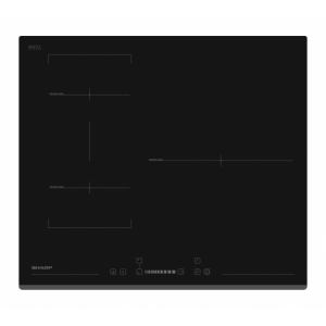 Placa de inducción Sharp KH6I34BS00EU 3F SLIDER inducción