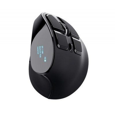 Ratón Ergonómico Inalámbrico por Bluetooth Trust Voxx/ Hasta 2400 DPI
