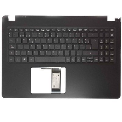 Top case + Teclado compatible para portátil ACER A315-42 Negro 6B.HF8N2.023