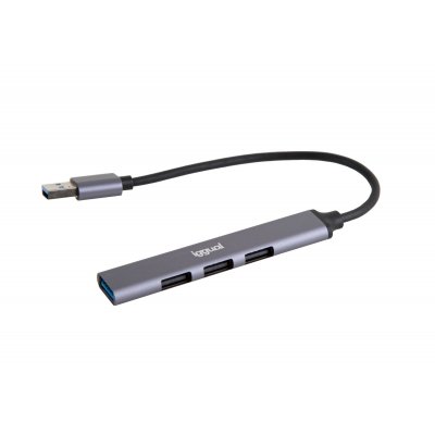 Hub USB 3 puertos USB 2.0 + 1 USB 3.0 Thin