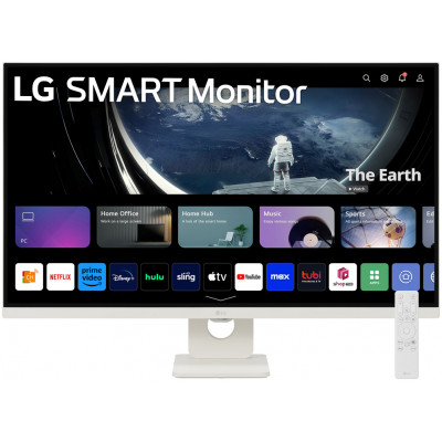 MONITOR LG 32U721SA-W 32 UHD 4K SMART WEBOS24 USB-C 65W