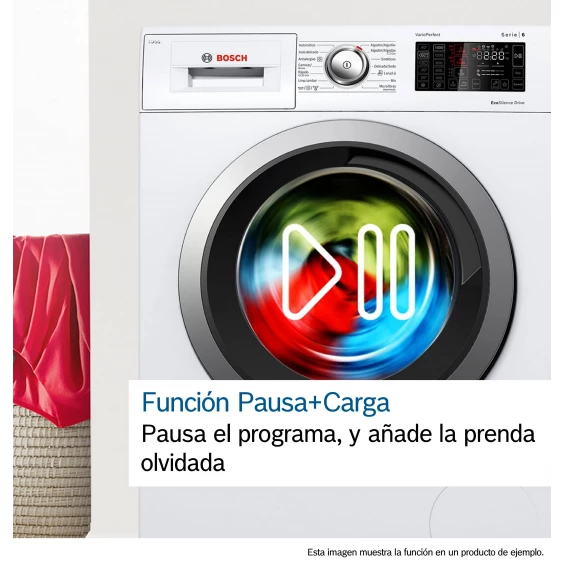 Lavadora Bosch WGG254Z5ES, 10 kg, 1400 rpm, clase A, blanco - imagen 2