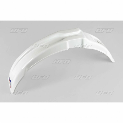 Guardabarros delantero universal UFO Husqvarna 80cc-125cc, Accossato 80cc, Aim 80cc blanco ME08011-W ME08011#W