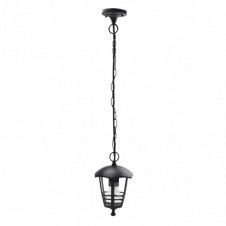Colgante Exterior Aluminio Alnilan 1xe27 Negro Regx16x16 Cm Ip44
