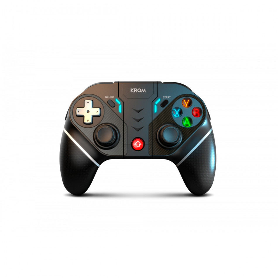 KEXAL Negro, Rojo, Blanco Bluetooth/USB Gamepad Analógico/Digital Android, Nintendo Switch, PC, iOS