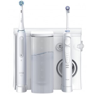 CENTRO DENTAL ORALB IO4 blanco + OXYJET IRRIGADOR