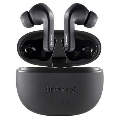 Auriculares bluetooth intenso buds t300a tws con anc negro inalambrico