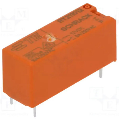 Rele 12Vdc 8A/250Vac SPDT Cto.Impreso