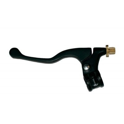 BIHR Short Clutch Lever + Perch Casted Aluminium Black Universal 14-0104