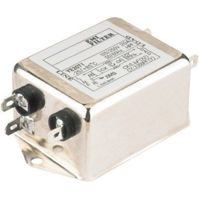 Filtro de línea RFI/EMI 20A/250Vac