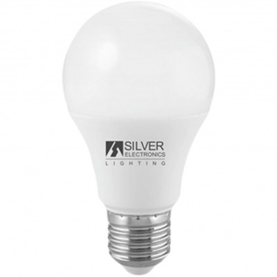 Bombilla led silver electronic eco estandar 10w=57w - e27 - 3000k - 836 lm - 220º - luz calida - a+