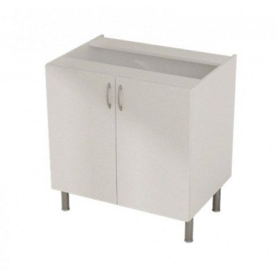 KIT MÓDULO COCINA BAJO EXCELLENCE BLANCO 80 CM