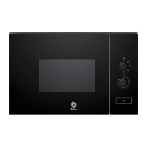 Microondas integrable Balay 3CP5002N3, 20 litros, 800W, 5 potencias, Hidrolítico, cristal negro