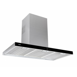 Campana decorativa de pared horizontal LG HCEZ2426S, 60 cm, 800 m3/h, clase A, 3 velocidades + intensiva, 70dB, Touch Control, WiFi, luz LED, acero...