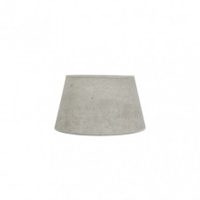 Pantalla Salma E27 Cemento Gris 25dx20dx15h Conica