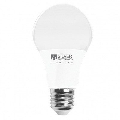 Bombilla led eco decorativa silver electronics estandar 20w=175w - e27 - 5000k - 220 lm - 220º - luz blanca - a+