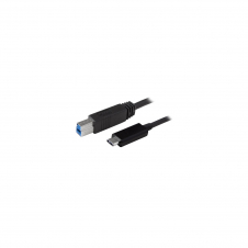 StarTech.com USB31CB1M cable 1m usb 3.1 Gen 2 usb tipo-c a usb tipo-b macho a macho - negro