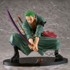 Figura banpresto onepiece scultures big figure colosseum 4 vol.3 roronoa zoro