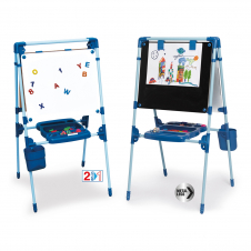 NINCO 52112 tablero o accesorio magnético Metal Negro, Azul, Blanco