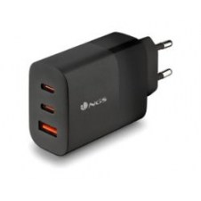 Cargador Pared NGS 2xUSB-C 1xUSB-A 65W Negro (BUD65W)