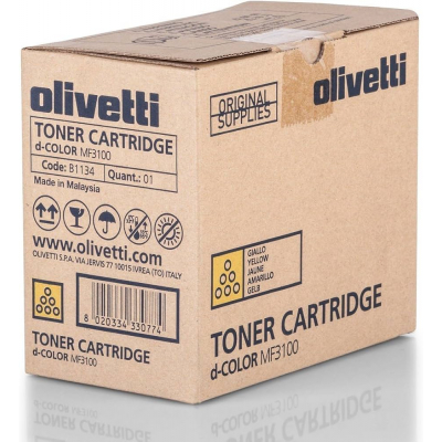 Cartucho de toner Olivetti d-Color MF3100 - Amarillo | Referencia B1134