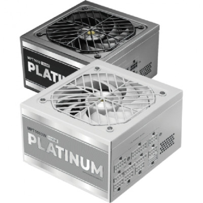 Fuente de Alimentación Mars Gaming MPT1000/ 1000W/ Ventilador 14cm/ ATX 3.1/ PCIe 5.1/ 80 Plus Platinum/ Blanca