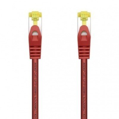 Cable de Red RJ45 SFTP Aisens A146-0470 Cat.7/ 1m/ Rojo
