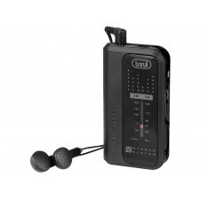 Trevi RA 738 FM Portátil Analógica Negro
