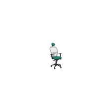 SILLA JORQUERA MALLA GRIS CABECERO FIJO ASIENTO BALI VERDE 15SGRBALI456C