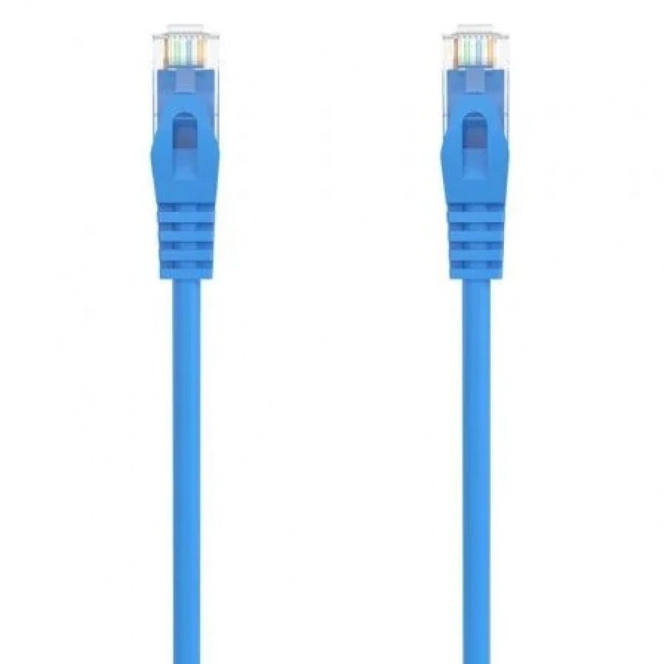 Cable de Red RJ45 AWG24 UTP Aisens A145-0575 Cat.6A/ LSZH/ 2m/ Azul