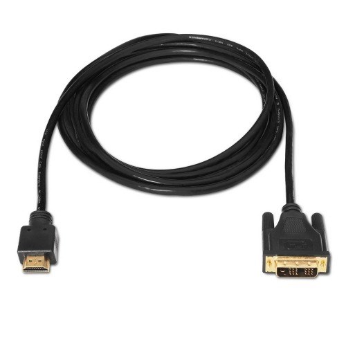 Aisens-Cable Dvi A Hdmi, Dvi18+1/M-Hdmi A/M, Negro, 1.8M