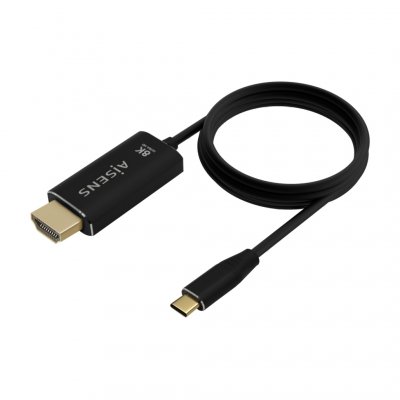 ADAPTADOR USB-C A HDMI 8K 60HZ AISENS 2M NEGRO