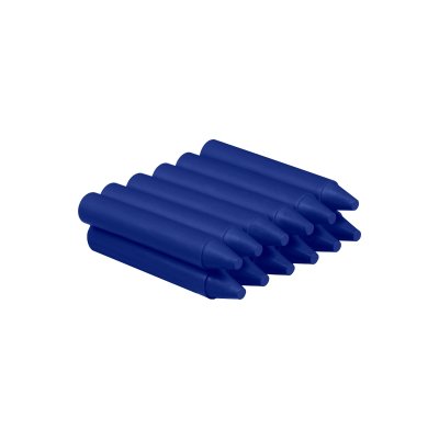 Jovi Estuche de 12 Ceras - No Manchan - No Huelen - Resistentes - Deslizan Bien - Faciles de Afilar - Desarrollan Motricidad Fina - Color Azul