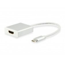 Cable Equip Usb-c/m A Hdmi/h 15cm Blanco