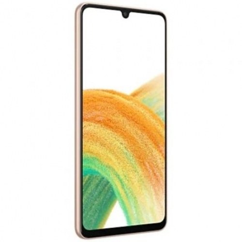 Smartphone Samsung Galaxy A33 6GB/ 128GB/ 6.4/ 5G/ Naranja Melocotón
