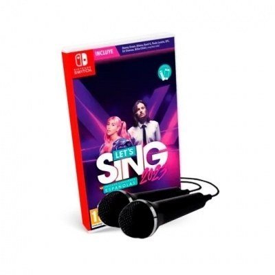 JUEGO NINTENDO SWITCH LET S SING 2023 + 2 MANDOS