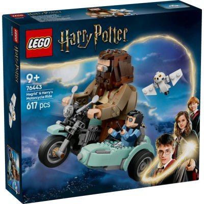 Lego harry potter viaje en moto de hagrid