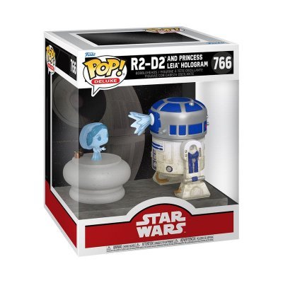 Funko pop deluxe star wars rd - d2 w - princess leia