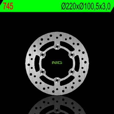 Disco de freno NG 745 Ø220 x Ø100.5 x 3 745