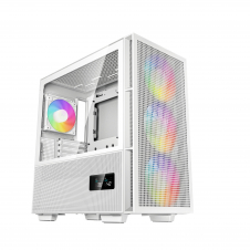 GABINETE DEEPCOOL CH560 DIGITAL BLANCO E-ATX 4 VENTILADORES ARGB